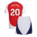 Maillot de foot Arsenal Jorginho Frello #20 Domicile vêtements enfant 2024-25 Manches Courtes (+ pantalon court)